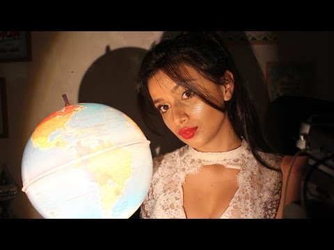 ASMR BINAURAL - AGÊNCIA DE VIAGEM FUTURÍSTICA | Sussurros, Contagem, Visualização Criativa