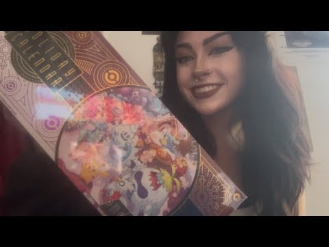 ASMR 2025 Pokemon Holiday Calendar Unboxing!! 