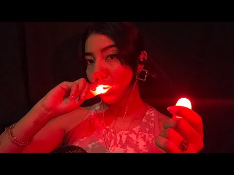 ASMR ☆ comiéndome tus MALAS ENERGIAS👹✨ Chicle y Mouth sounds✨