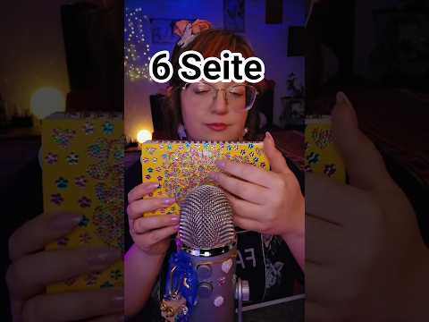 6 Seite Triggerbuch ASMR  #asmrvideo #asmrsounds #asmrtapping #asmrscratching #asmr #asmrshorts