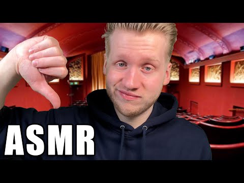 ASMR | Kino-Mitarbeiter ist unzufrieden mit den Filmen! (Roleplay)