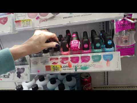 💞Walmart Nail Polish Organization 1-26-2019 💞