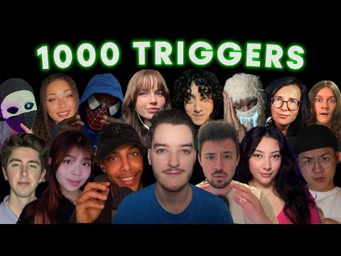 ASMR 1000 TRIGGERS WITH FRIENDS!
