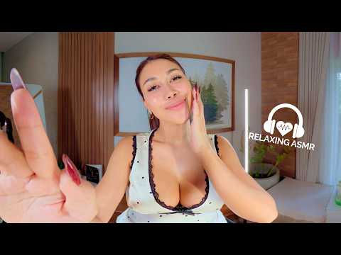 ASMR | Caring Girlfriend Tracing Your Face in VR180
