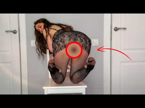 [4K USA]DELICATE DARK MESH TIGHTS VS WEIGHTLESS SHEER FISHNET PANTYHOSE TRY-ON HAUL REVIEW 2026