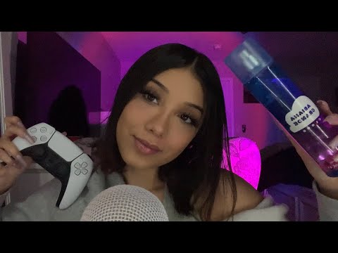 ASMR| 💤 11 Triggers in 11 Min (STUFF IN MY SISTER’S ROOM!)