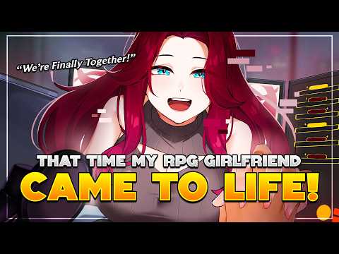 Cute Dating Sim Girlfriend Escaped the Game to Love You | ASMR Roleplay