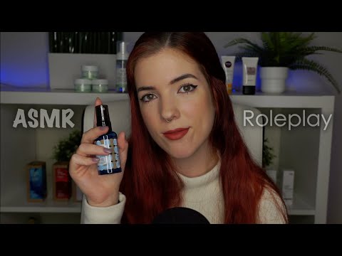 ASMR ROLEPLAY 💆🏻‍♀️ vendedora de CREMAS y cuidado facial | BEAUTY SHOP | ASMR Roleplay en español