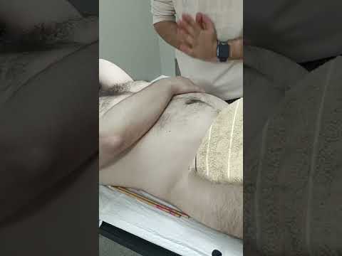 ASMR CHEST THERAPY MASSAGE  #massage #easyturkish #chiropractor #challenge #relaxing