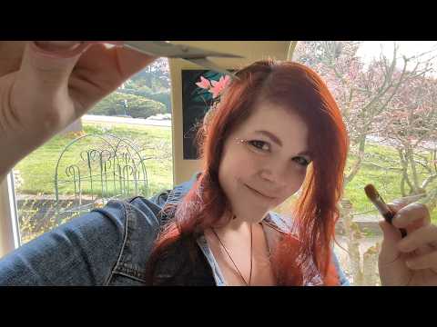 ASMR - Trimming and Cleaning Your Ears - You're the Easter Bunny - Soft Spoken