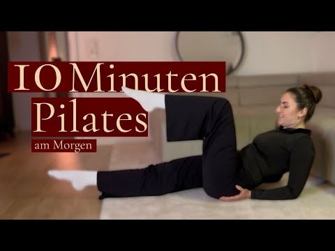 10 Minuten Morning Pilates für Anfänger | Ruhiger Start in den Tag 🌱