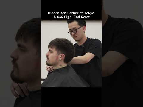 💈(ASMR) A Quiet Reset in the Heart of Tokyo — Traditional "Wa" Barbering Ritual