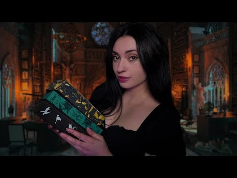 ASMR Susurros de la Bibliotecaria Mística 📚✨ Relajación, Roleplay y Voz Suave para Dormir