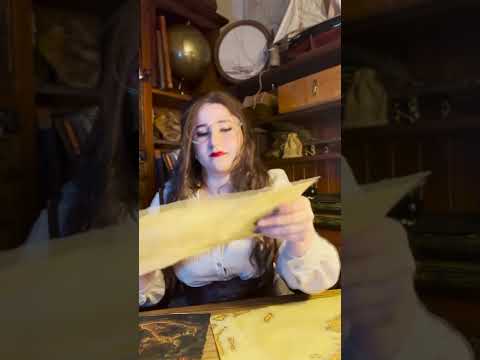 The Cartographer’s Cottage #asmr #asmrroleplay