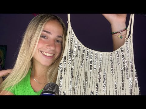 ASMR CON MI VESTIDO DE AÑO NUEVO✨
