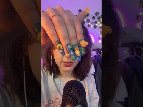 ASMR creating Bougie nails with me 💅🏻😴 Part 3 #asmr #shorts #sleepaid #