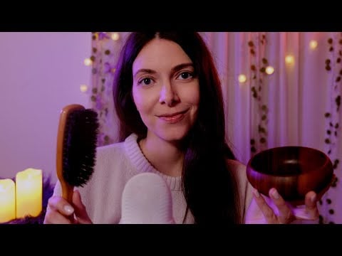 ASMR Te acompaño hasta que te duermas. Te pongo a DORMIR