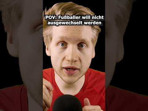 ASMR - POV: Fußballer will nicht ausgewechselt werden! #shorts #asmr #roleplay #deutscheasmr