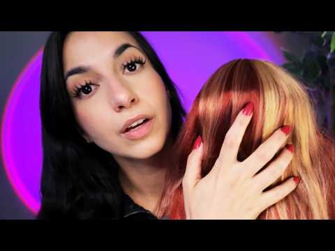 ASMR Lice Check 🔎 (Plucking, Scratching & Hair Treatment)