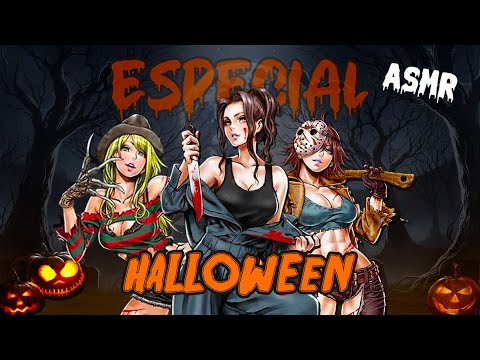 🔪Freddy Kruger, Jason Voorhees y Michael Myers ¡Versión Femenina!🔪 Hera ASMR Roleplay 🎃Halloween🎃
