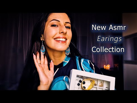 Новата ми Асмр Колекция от Обеци🍒 ASMR in Bulgarian🍒 NEW ASMR EARINGS COLLECTION🍒 Super Tingly Sound