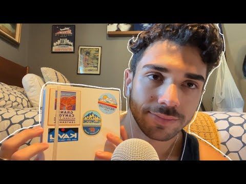 ASMR Mic Gripping and Tapping on Books