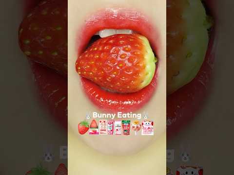 Strawberry 🍓 Eating ASMR mukbang