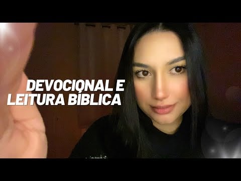 ASMR CRISTÃO | LEITURA DE SALMOS 126 ✨📚