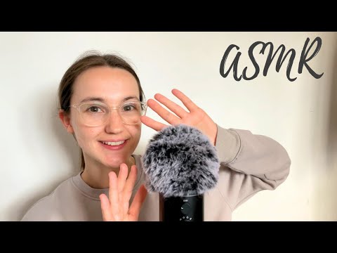 ASMR Mic Brushing & Blowing (Whispered)