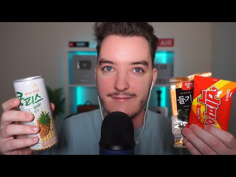 [ASMR] Trying Korean Snacks