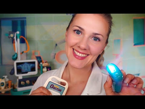 ASMR Pretend Doctor Roleplay 👩‍⚕️🩺 | Relaxing Medical Exam & Soft Spoken Care