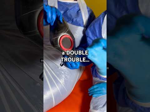 double trouble for the patient #nurse #latexgloves # #medicalexam