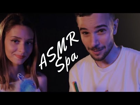 ASMR FRANÇAIS | SOIN À QUATRE MAINS 🙌🏻 🙌🏻  (feat. COLOMBA ASMR)