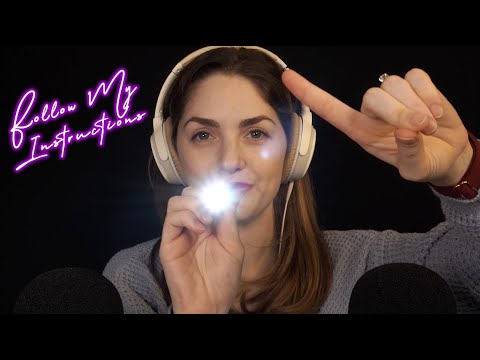 ASMR | Follow My Instructions (close your eyes halfway through 😌)