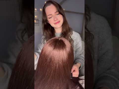 combing your hair for relaxation #asmr #hairasmr #relax