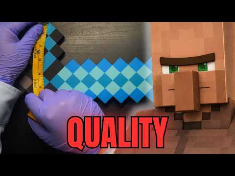 Minecraft ASMR: Villager Inspects YOUR Crinkling Diamond Sword Order