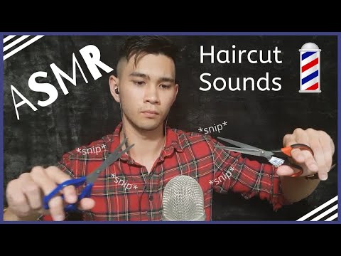 ASMR Haircut/Barbershop Sounds for Sleep/TINGLES ✂ (SUPER FAST, No Talking)