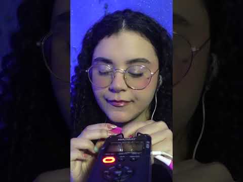 ASMR Escovinha no microfone