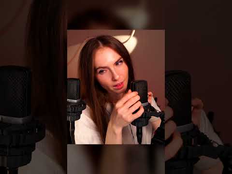 ASMR Mic Scratching & Inaudible Whispering #asmr #tangerin #shorts