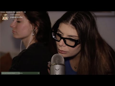 Asmr live - rilassati con noi ✨💫🌙