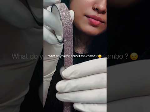 Doing Asmr With Tap and Gloves 🫠 #asmr #relax #asmrcommunity
