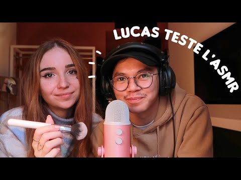 LUCASYAQUOI TESTE L'ASMR POUR LA PREMIERE FOIS !