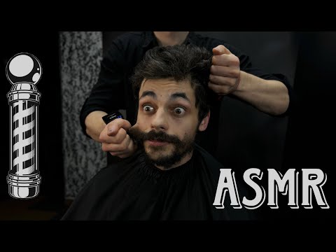 Haircut with Scissors / Relaxation | ASMR BARBER