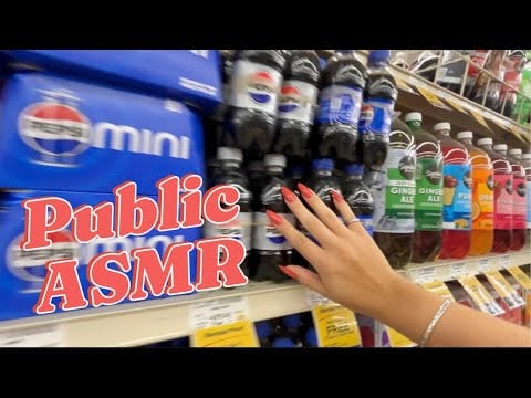 Public ASMR in the Grocery Store (lofi) 🛒😆
