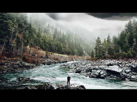TINNITUS & ANXIETY ASMR | Calming Mountain River Sounds - 9 Hours, BLACK SCREEN