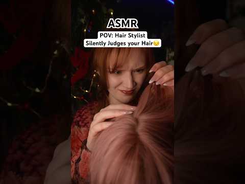 ASMR Hair playing,no talking, mean girl asmr 💇‍♀️
