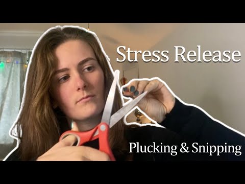 [ASMR] Plucking Away Your Negative Energy | Personal Attention