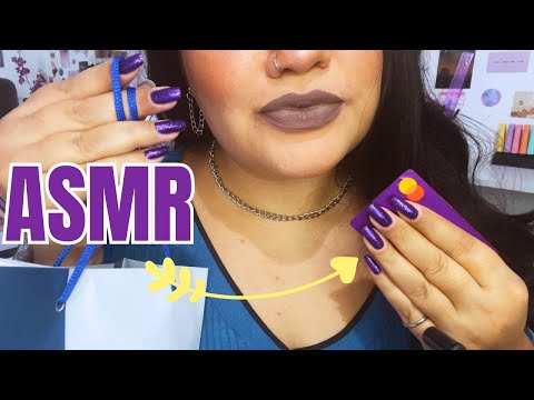 ASMR💎Roleplay - Vendedora de cosméticos! ✦ Voz suave e muitos sons para te fazer dormir ✦