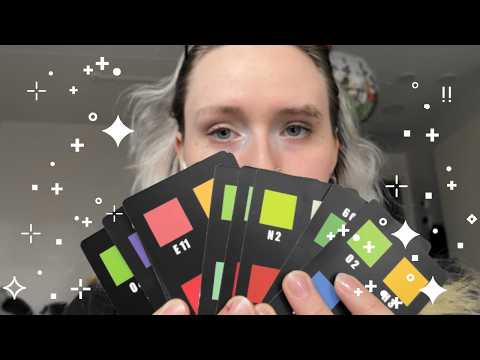 ASMR colorblindness, letter and number tests!