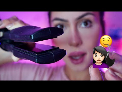 ASMR: VOU FAZER CHAPINHA NO SEU CABELO DELICADAMENTE PARA DORMIR!